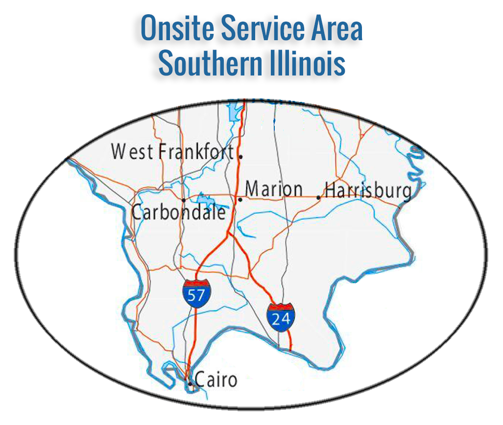 our service area in southern Illinois